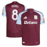 aston villa adidas home authentic shirt 2024-25 with nobbs 8 cup printing Collection | Official Aston Villa FC Gear Online