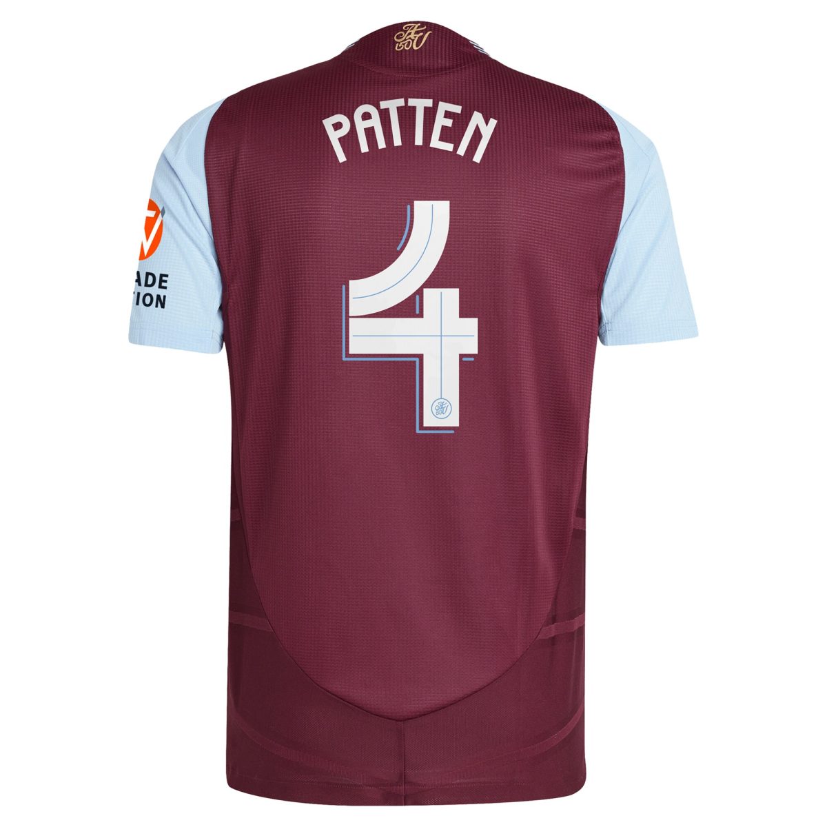 aston villa adidas home authentic shirt 2024-25 with patten 4 cup printing Collection | Official Aston Villa FC Gear Online