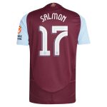 aston villa adidas home authentic shirt 2024-25 with salmon 17 cup printing Collection | Official Aston Villa FC Gear Online