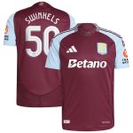 aston villa adidas home authentic shirt 2024-25 with swinkels 50 cup printing Collection | Official Aston Villa FC Gear Online