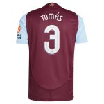 aston villa adidas home authentic shirt 2024-25 with tomás 3 cup printing Collection | Official Aston Villa FC Gear Online