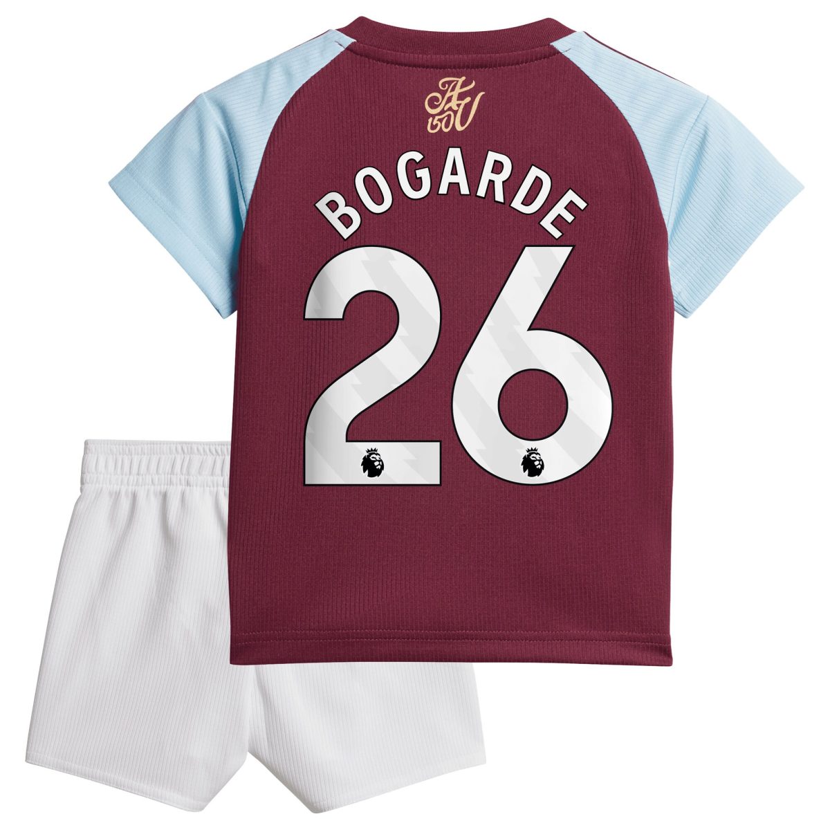 aston villa adidas home baby kit 2024-25 with bogarde 26 printing Collection | Official Aston Villa FC Gear Online