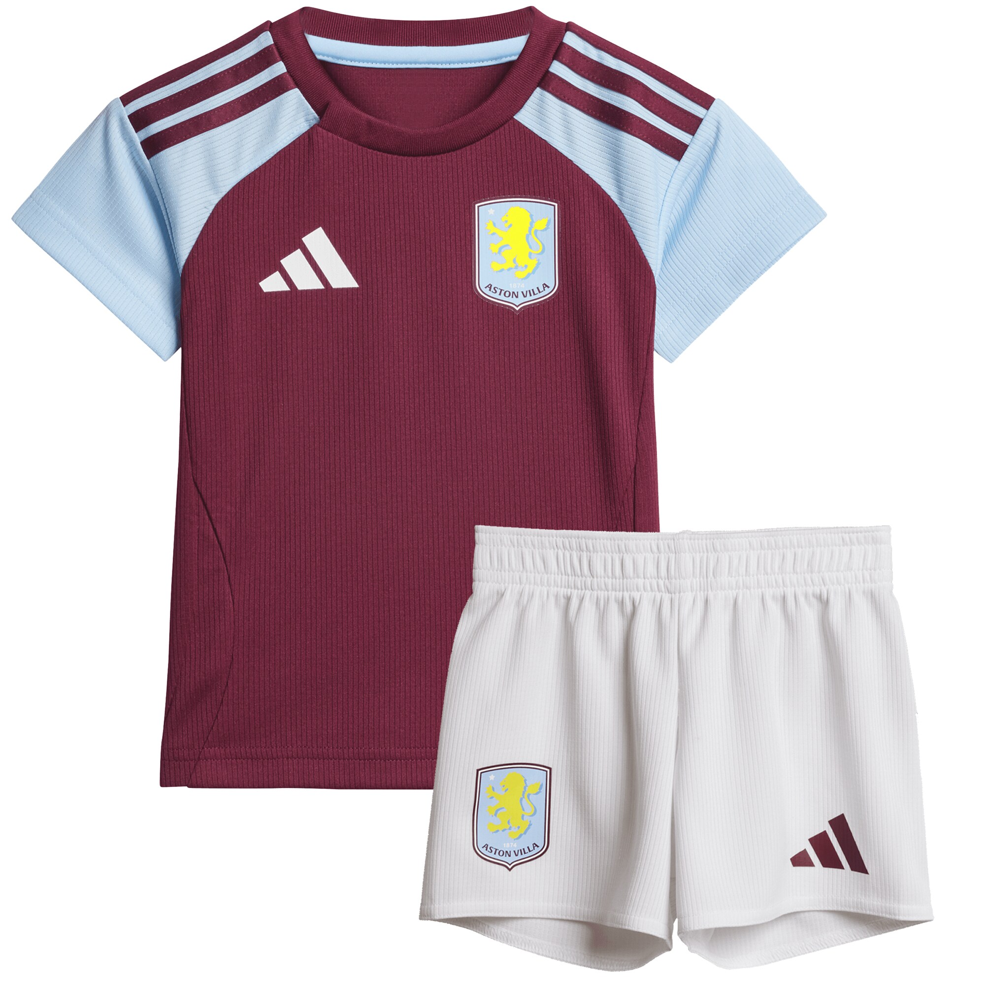 aston villa adidas home baby kit 2024-25 with custom printing Collection | Official Aston Villa FC Gear Online