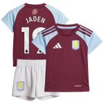 aston villa adidas home baby kit 2024-25 with jaden 19 printing Collection | Official Aston Villa FC Gear Online