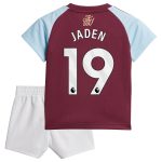 aston villa adidas home baby kit 2024-25 with jaden 19 printing Collection | Official Aston Villa FC Gear Online