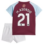 aston villa adidas home baby kit 2024-25 with m.asensio 21 printing Collection | Official Aston Villa FC Gear Online