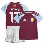 aston villa adidas home baby kit 2024-25 with malen 17 printing Collection | Official Aston Villa FC Gear Online