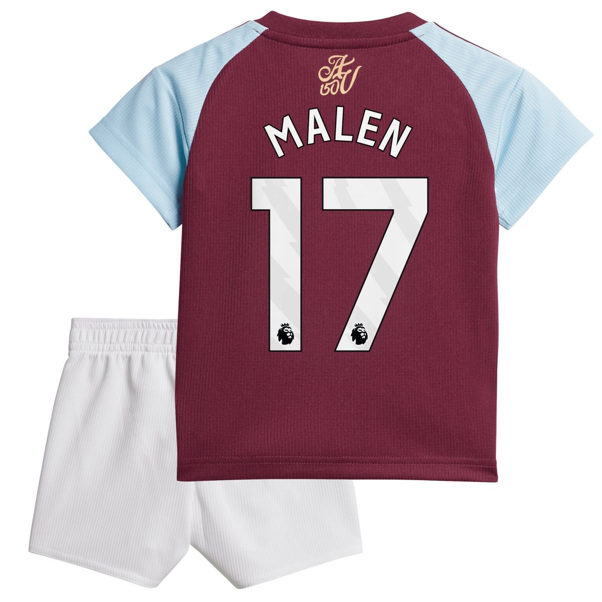 aston villa adidas home baby kit 2024-25 with malen 17 printing Collection | Official Aston Villa FC Gear Online
