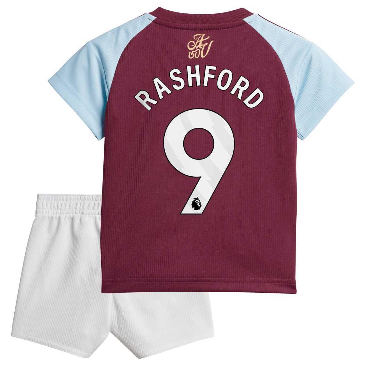aston villa adidas home baby kit 2024-25 with rashford 9 printing Collection | Official Aston Villa FC Gear Online