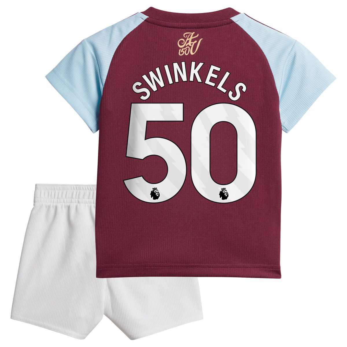 aston villa adidas home baby kit 2024-25 with swinkels 50 printing Collection | Official Aston Villa FC Gear Online