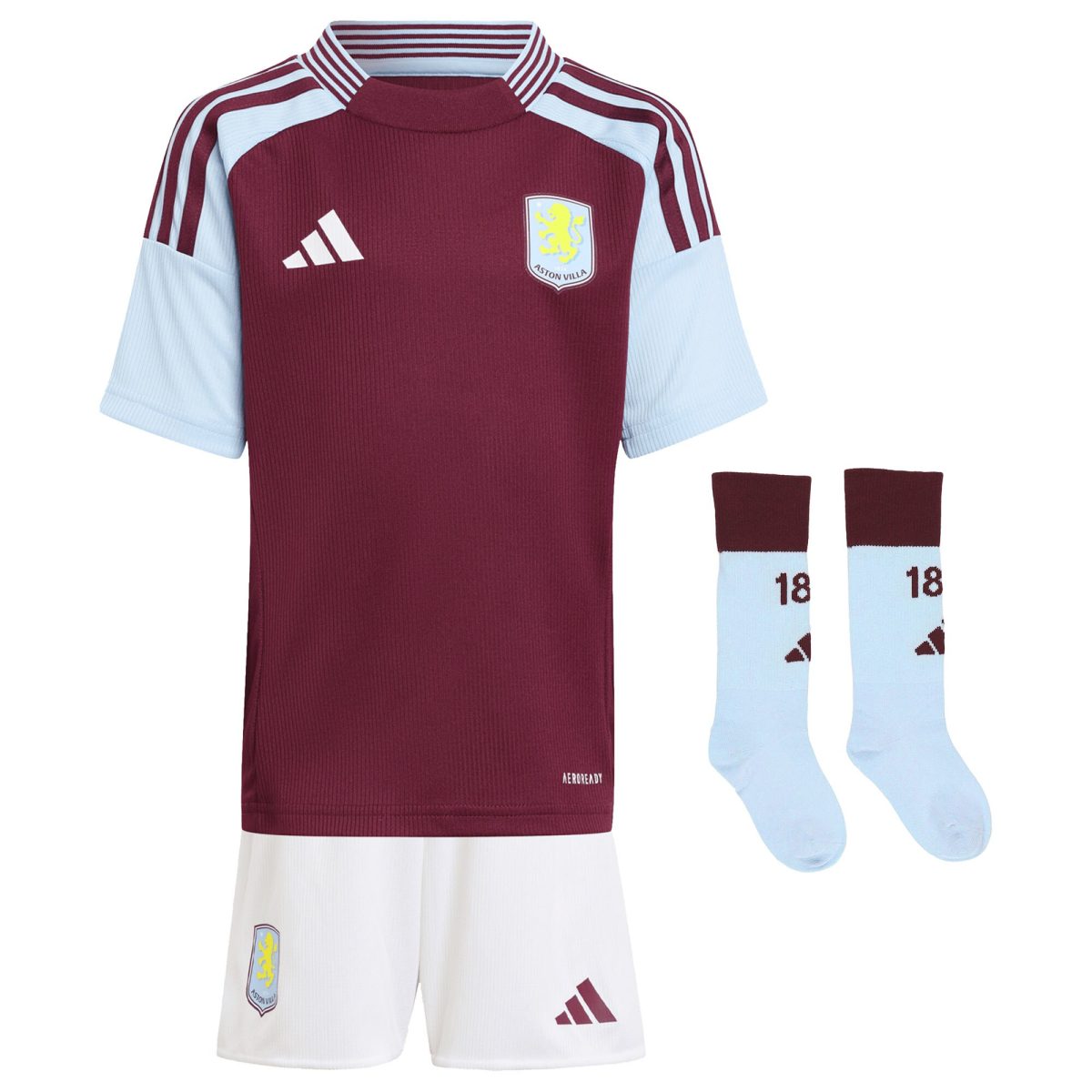 aston villa adidas home mini kit 2024-25 with bogarde 26 printing Collection | Official Aston Villa FC Gear Online
