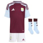 aston villa adidas home mini kit 2024-25 with custom printing Collection | Official Aston Villa FC Gear Online