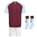 aston villa adidas home mini kit 2024-25 with custom printing Collection | Official Aston Villa FC Gear Online