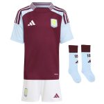 aston villa adidas home mini kit 2024-25 with konsa 4 printing Collection | Official Aston Villa FC Gear Online