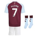aston villa adidas home mini kit 2024-25 with mcginn 7 printing Collection | Official Aston Villa FC Gear Online