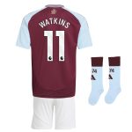 aston villa adidas home mini kit 2024-25 with watkins 11 printing Collection | Official Aston Villa FC Gear Online