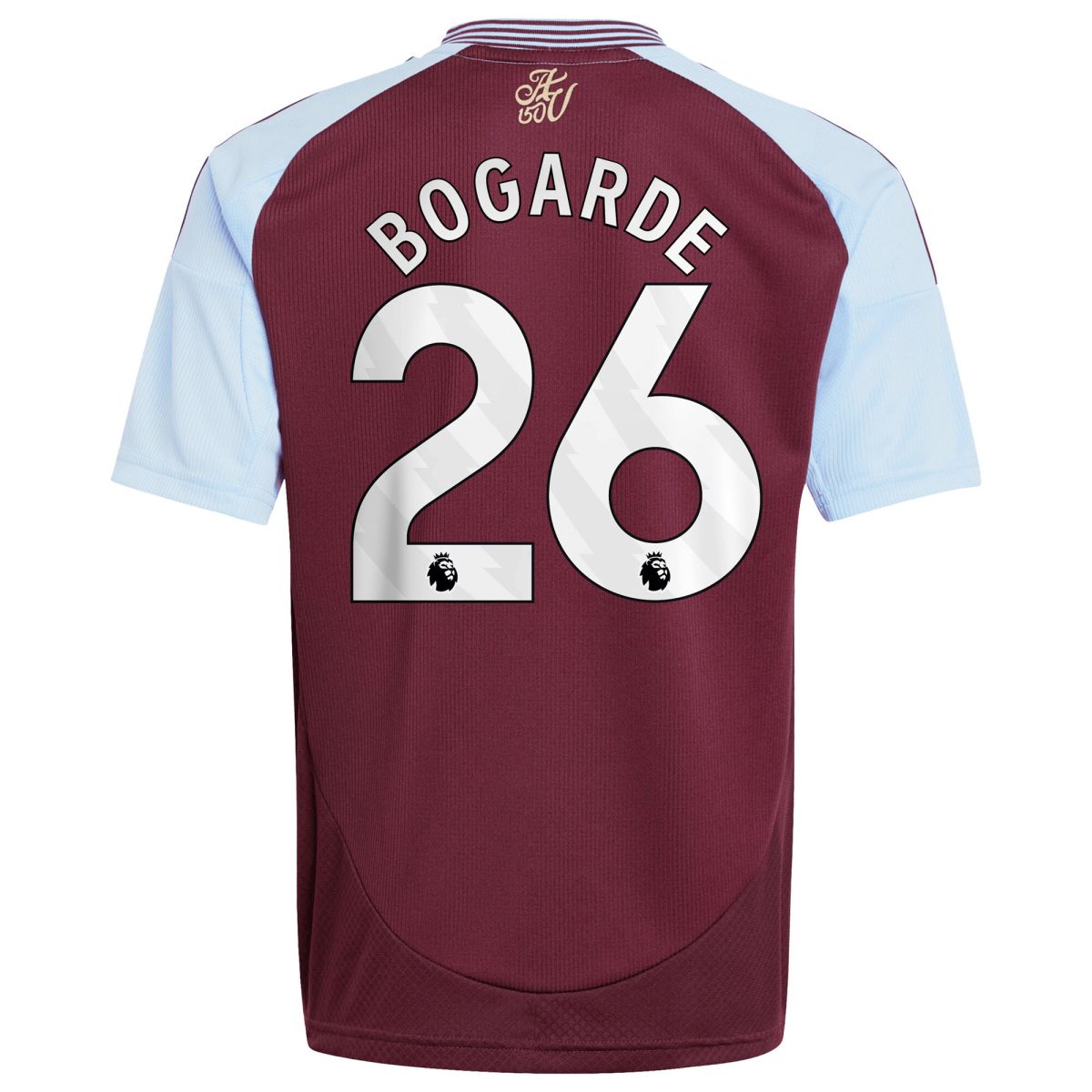 aston villa adidas home shirt 2024-25 – kids with bogarde 26 printing Collection | Official Aston Villa FC Gear Online