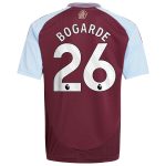 aston villa adidas home shirt 2024-25 – kids with bogarde 26 printing Collection | Official Aston Villa FC Gear Online
