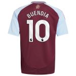 aston villa adidas home shirt 2024-25 – kids with buendia 10 printing Collection | Official Aston Villa FC Gear Online
