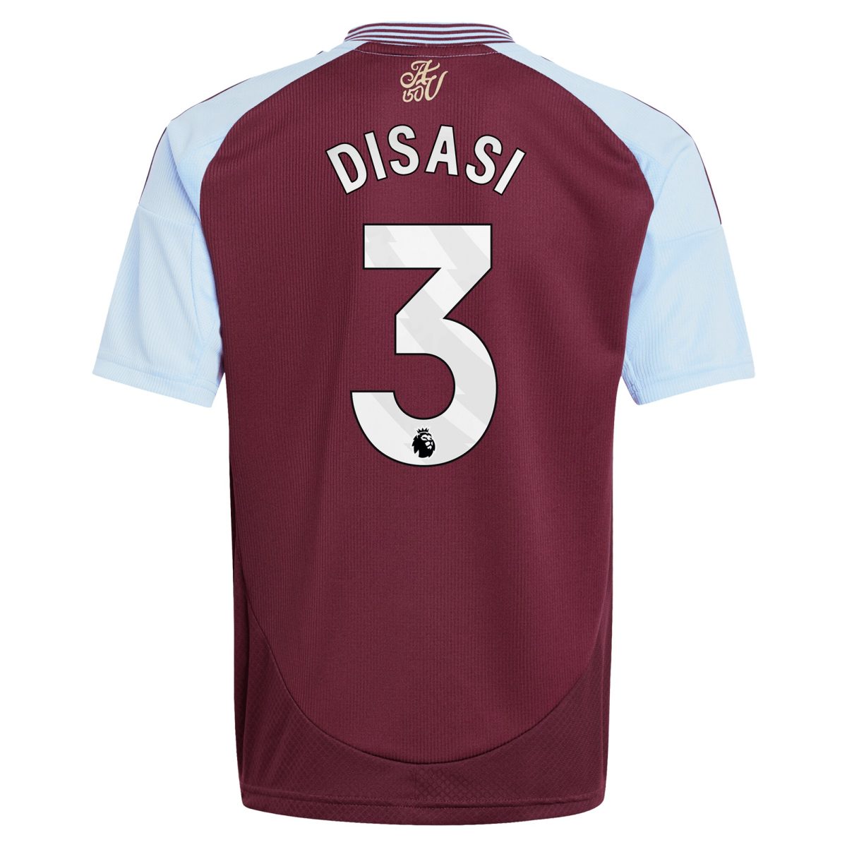 aston villa adidas home shirt 2024-25 – kids with disasi 3 printing Collection | Official Aston Villa FC Gear Online
