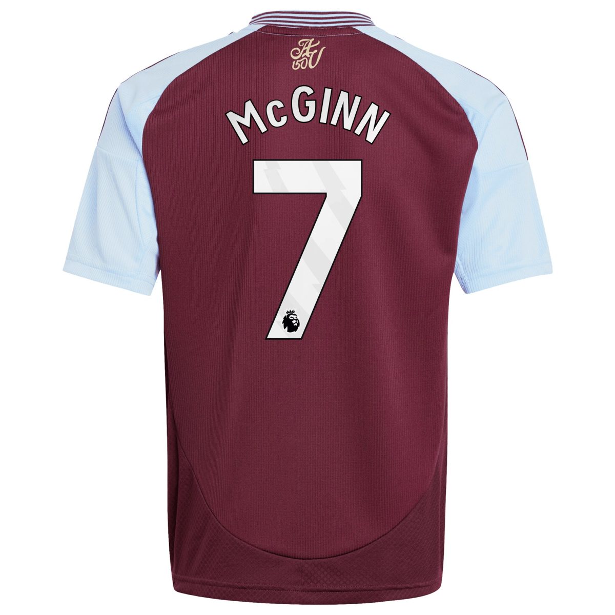 aston villa adidas home shirt 2024-25 – kids with john mcginn 7 printing Collection | Official Aston Villa FC Gear Online