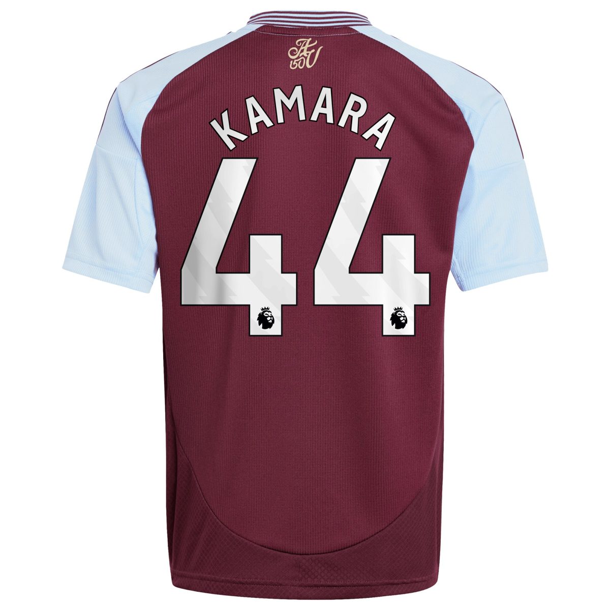 aston villa adidas home shirt 2024-25 – kids with kamara 44 printing Collection | Official Aston Villa FC Gear Online