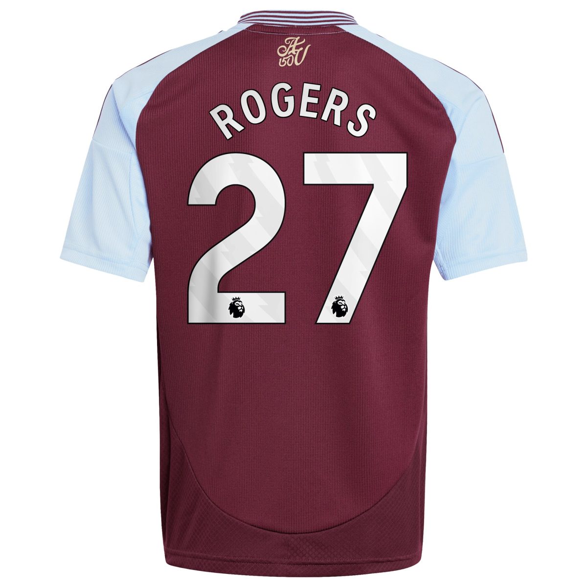 aston villa adidas home shirt 2024-25 – kids with rogers 27 printing Collection | Official Aston Villa FC Gear Online
