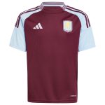 aston villa adidas home shirt 2024-25 – kids with swinkels 50 printing Collection | Official Aston Villa FC Gear Online