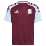 aston villa adidas home shirt 2024-25 – kids with watkins 11 printing Collection | Official Aston Villa FC Gear Online