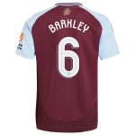 aston villa adidas home shirt 2024-25 with barkley 6 cup printing Collection | Official Aston Villa FC Gear Online