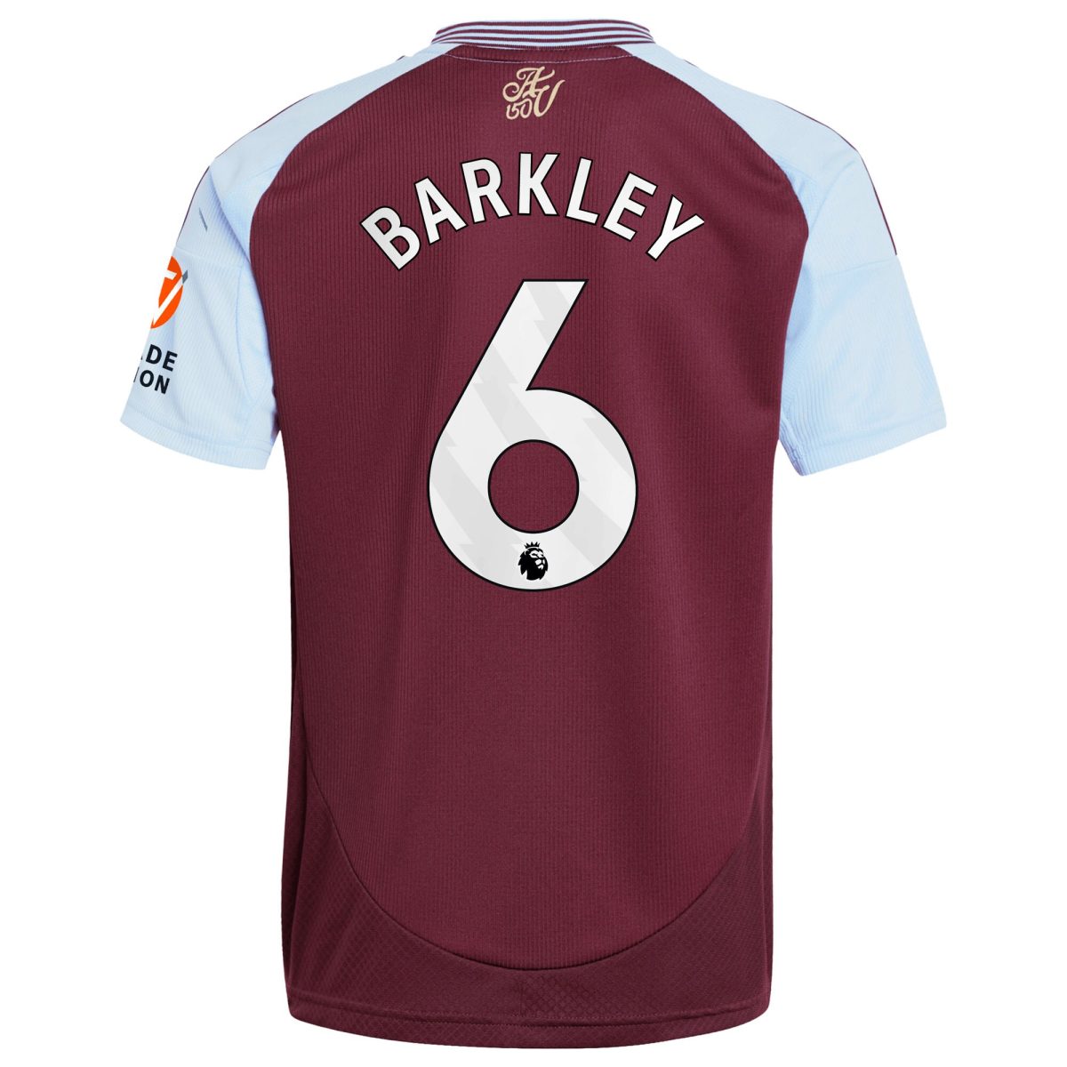 aston villa adidas home shirt 2024-25 with barkley 6 printing Collection | Official Aston Villa FC Gear Online