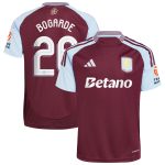 aston villa adidas home shirt 2024-25 with bogarde 26 cup printing Collection | Official Aston Villa FC Gear Online