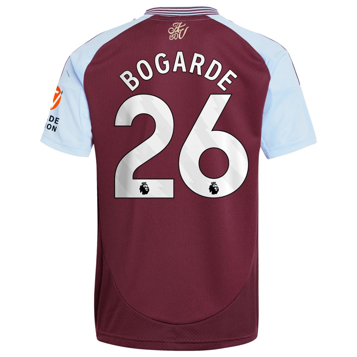aston villa adidas home shirt 2024-25 with bogarde 26 printing Collection | Official Aston Villa FC Gear Online