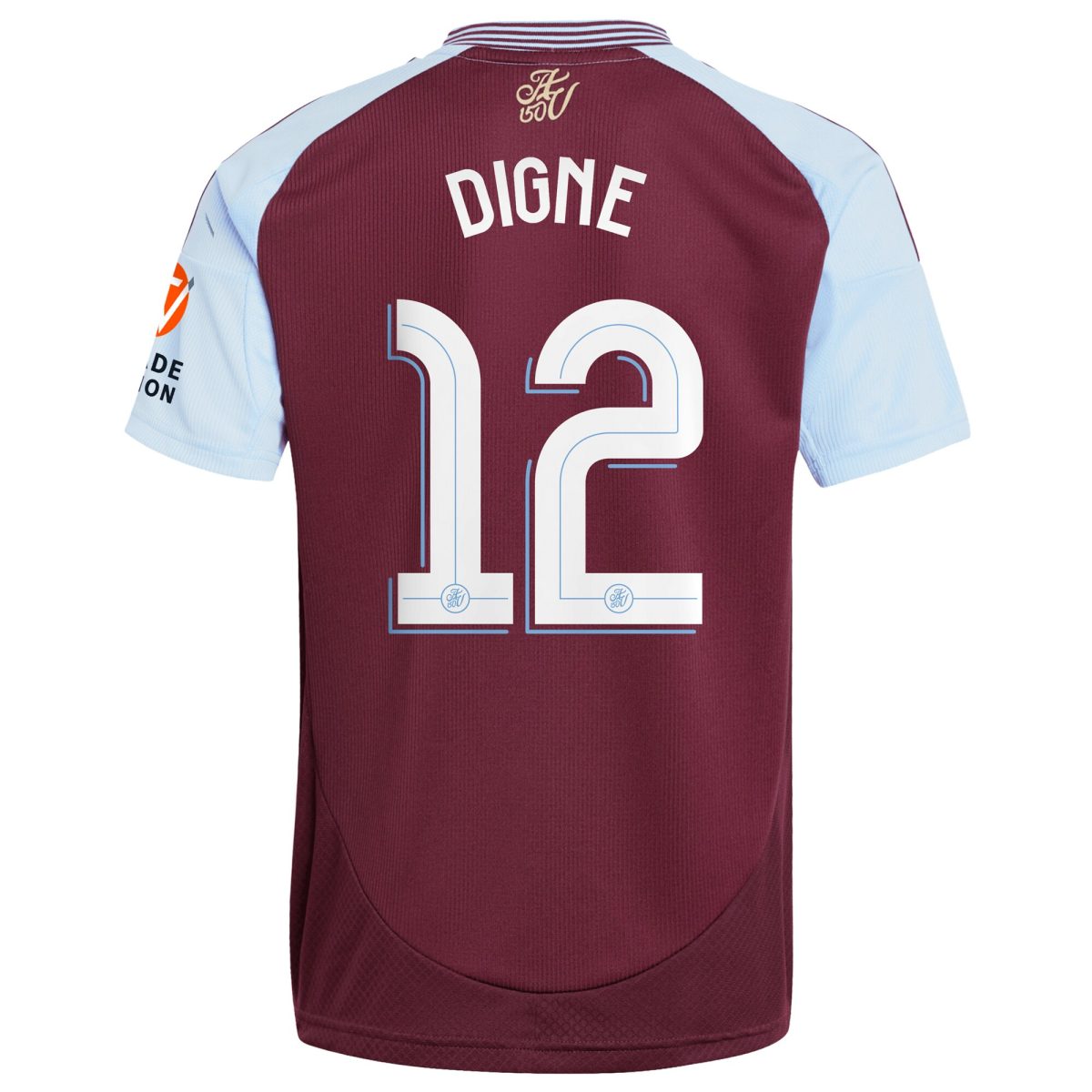 aston villa adidas home shirt 2024-25 with digne 12 cup printing Collection | Official Aston Villa FC Gear Online
