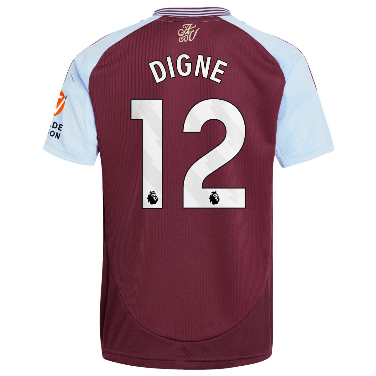 aston villa adidas home shirt 2024-25 with digne 12 printing Collection | Official Aston Villa FC Gear Online
