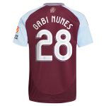 aston villa adidas home shirt 2024-25 with gabi nunes 28 cup printing Collection | Official Aston Villa FC Gear Online