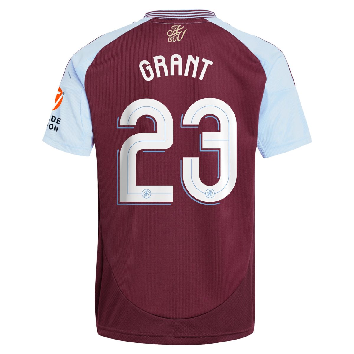 aston villa adidas home shirt 2024-25 with grant 23 cup printing Collection | Official Aston Villa FC Gear Online