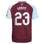 aston villa adidas home shirt 2024-25 with grant 23 cup printing Collection | Official Aston Villa FC Gear Online