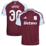 aston villa adidas home shirt 2024-25 with hause 30 cup printing Collection | Official Aston Villa FC Gear Online