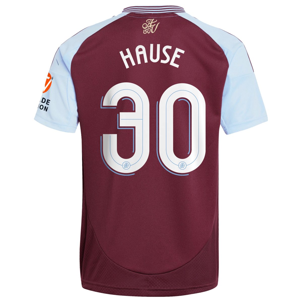 aston villa adidas home shirt 2024-25 with hause 30 cup printing Collection | Official Aston Villa FC Gear Online