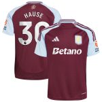 aston villa adidas home shirt 2024-25 with hause 30 printing Collection | Official Aston Villa FC Gear Online
