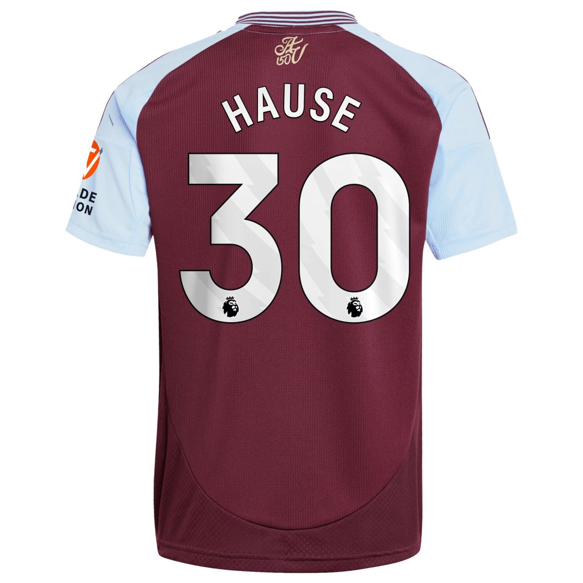 aston villa adidas home shirt 2024-25 with hause 30 printing Collection | Official Aston Villa FC Gear Online