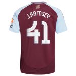 aston villa adidas home shirt 2024-25 with j. ramsey 41 cup printing Collection | Official Aston Villa FC Gear Online