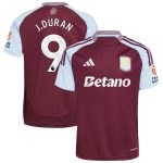 aston villa adidas home shirt 2024-25 with j.duran 9 printing Collection | Official Aston Villa FC Gear Online