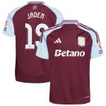 aston villa adidas home shirt 2024-25 with jaden 19 cup printing Collection | Official Aston Villa FC Gear Online