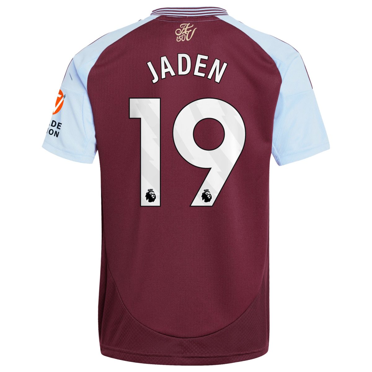 aston villa adidas home shirt 2024-25 with jaden 19 printing Collection | Official Aston Villa FC Gear Online