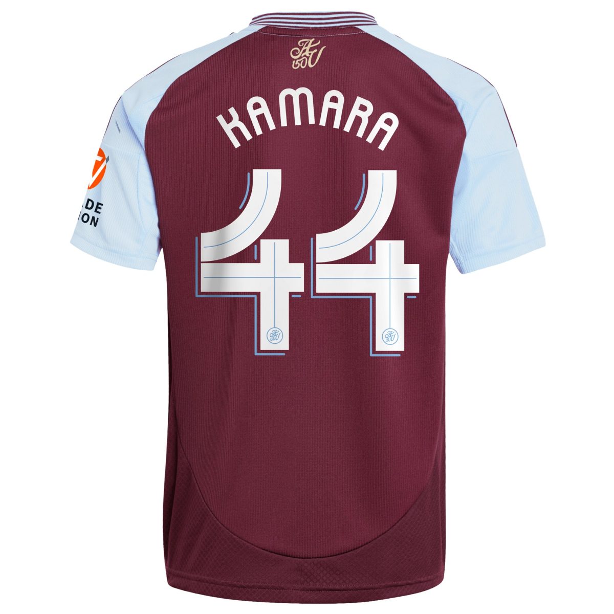 aston villa adidas home shirt 2024-25 with kamara 44 cup printing Collection | Official Aston Villa FC Gear Online
