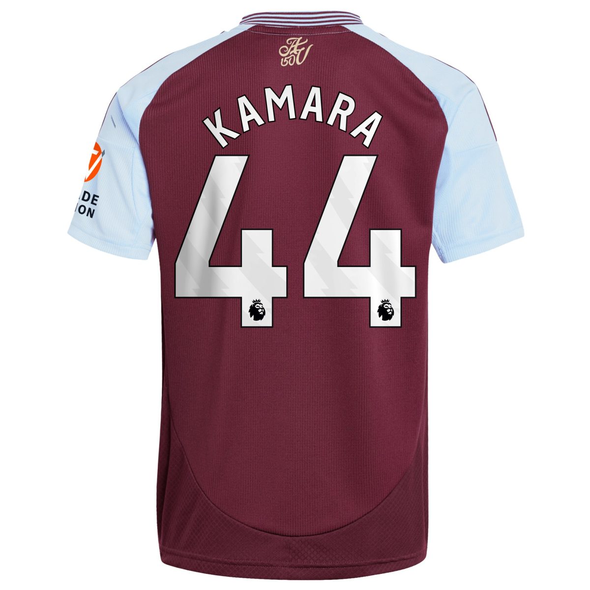 aston villa adidas home shirt 2024-25 with kamara 44 printing Collection | Official Aston Villa FC Gear Online