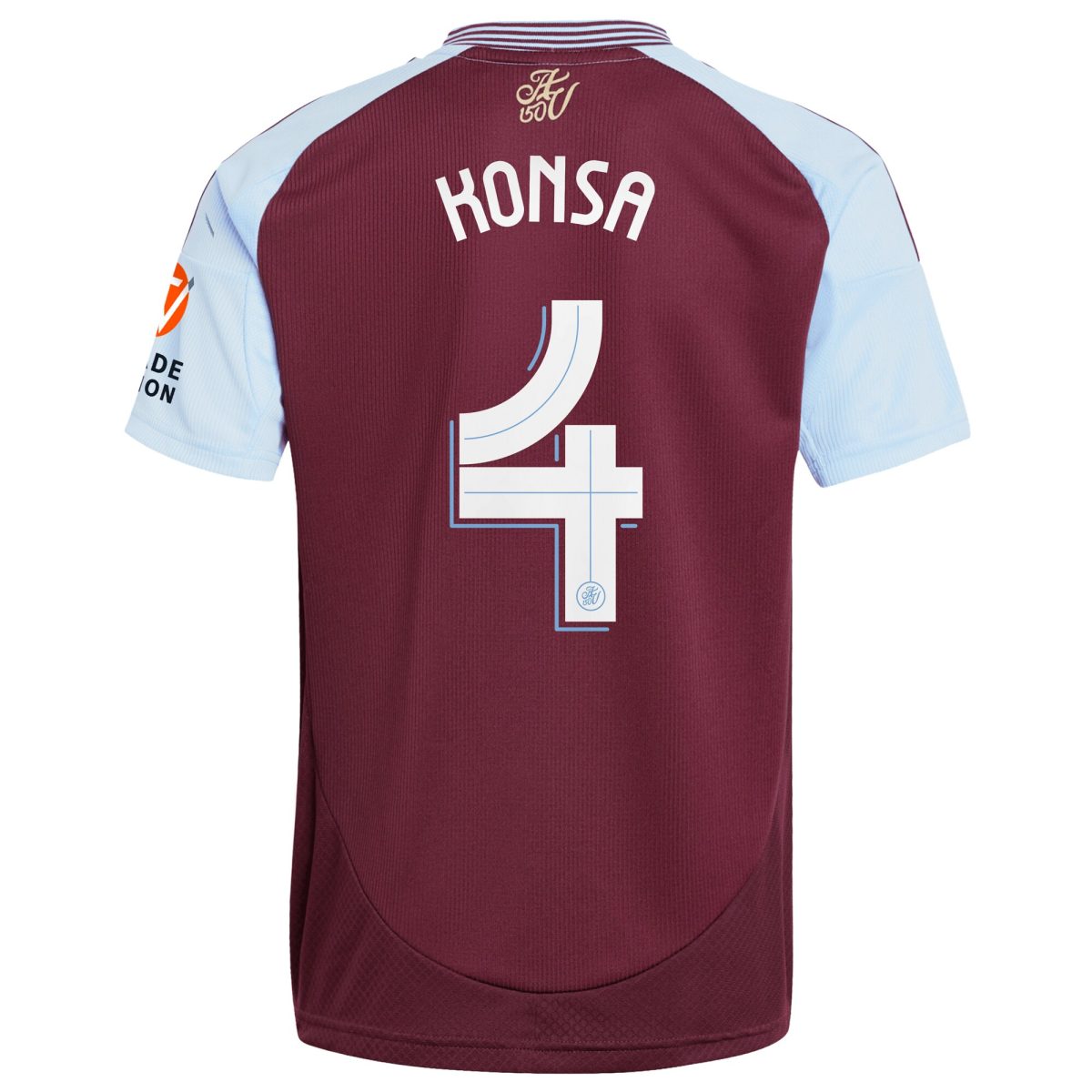 aston villa adidas home shirt 2024-25 with konsa 4 cup printing Collection | Official Aston Villa FC Gear Online
