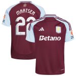 aston villa adidas home shirt 2024-25 with maatsen 22 cup printing Collection | Official Aston Villa FC Gear Online